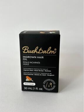 BushBalm Ingrown Hair Oil – Sweet Escape (Tangerine Vanilla) | 30mL | New